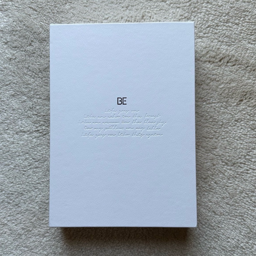BTS BE Deluxe Edition Album Unsealed
